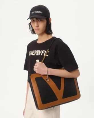 Baumwoll-T-Shirt mit Cherryfic-Print