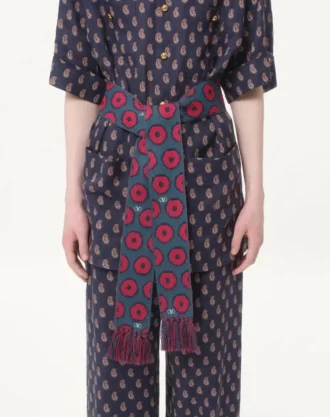 Baumwollschal Antibes mit Fransen