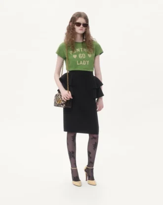 Bedrucktes Baumwoll-T-Shirt