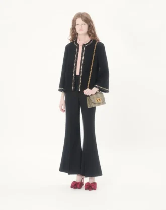 Bestickte Canestrello-Tweedjacke