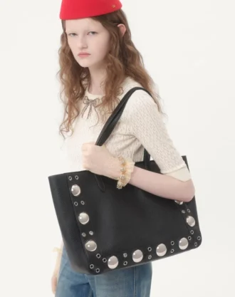 Besticktes Baumwolltop