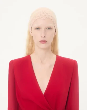 Cady Couture Kurzes Kleid mit Faille-Schleife