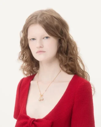 Cherryfic Halskette aus Metall und Swarovski®-Kristallen