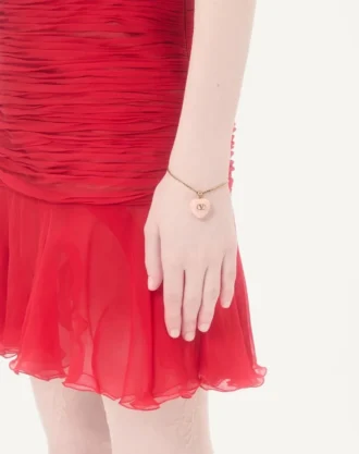 Coeur Royal Armband aus Metall und Emaille