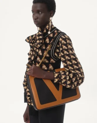 Crepe De Chine-Hemd mit Petit Charles-Print