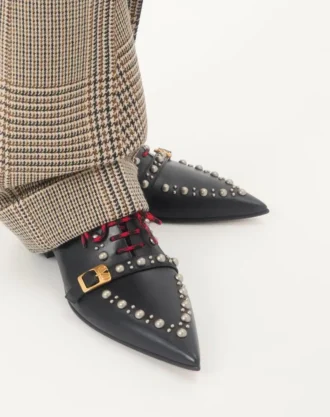 Derby-Mokassins aus Kalbsleder