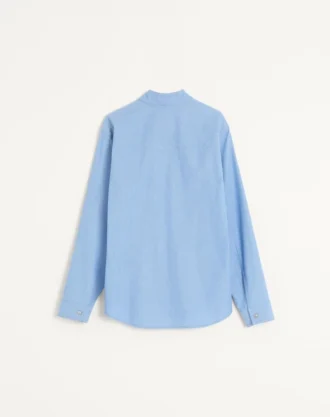 Jeanshemd mit Cabochons