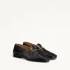 Jiggie Loafer aus Aalhaut und Nappaleder