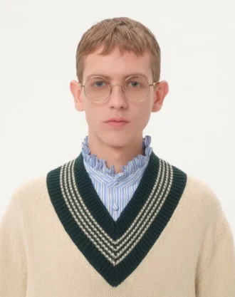 Le Chien De La Maison Jacquard-Wollpullover