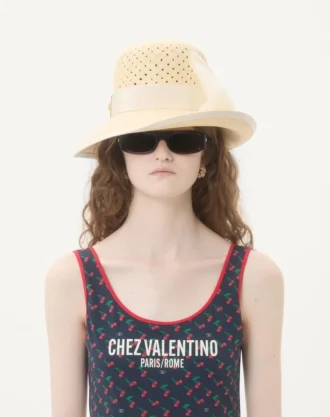 Lycra-Badeanzug mit Cherryfic-Print