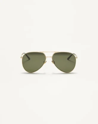 Metall-Pilotenbrille