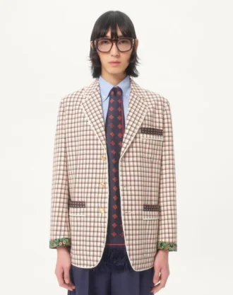 Opticool Seiden-Bandeau-Schal mit Fransen