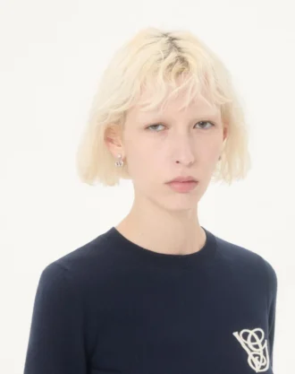 Ovale Metall-Ohrringe mit Swarovski®-Kristallen