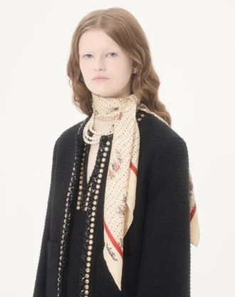 Papier Floreal Seidenschal