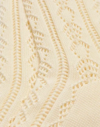 Perforierte Baumwollsocken mit Vlogo