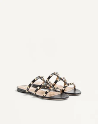 rockstud flat slide sandal 2 330x417 - Rockstud Flat Slide Sandal
