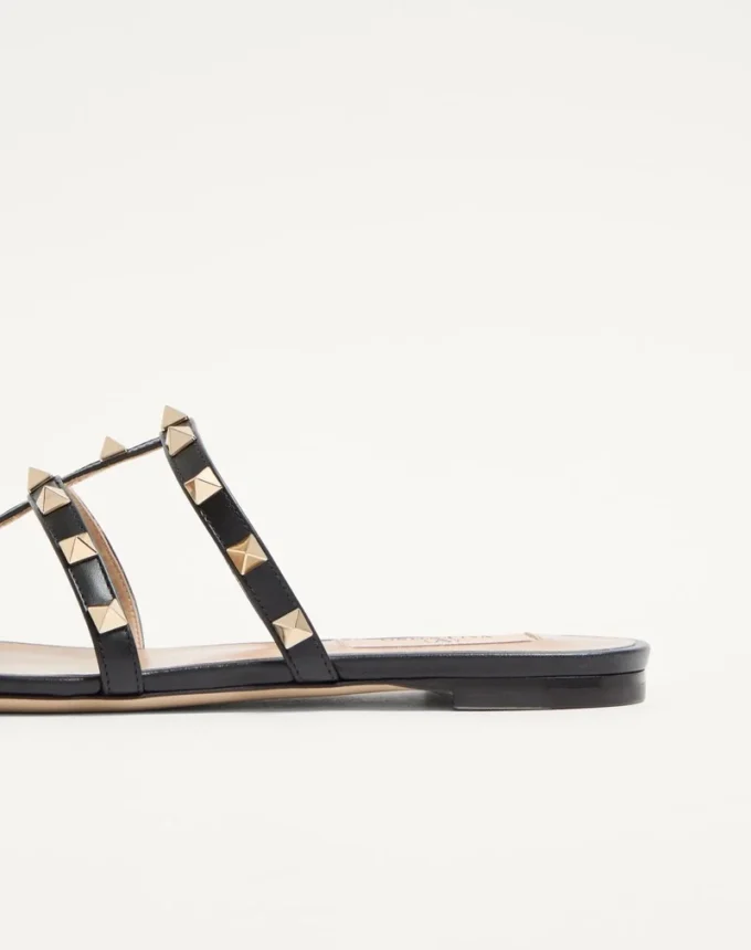 Rockstud Flat Slide Sandal