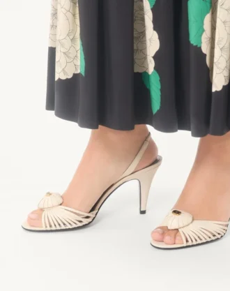 Sandale Royal aus Ziegenleder 85 mm