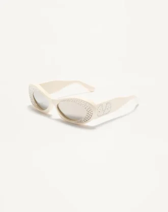 Schmaler ovaler Acetatrahmen