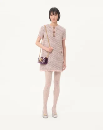 Valentino Garavani Locò Kleine Umhängetasche mit gesticktem Juwelenlogo