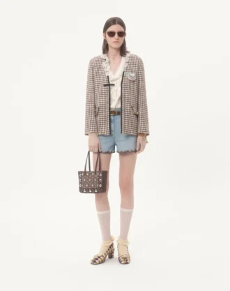 Valentino Garavani Nellcôte Mini-Einkaufstasche mit Stickerei