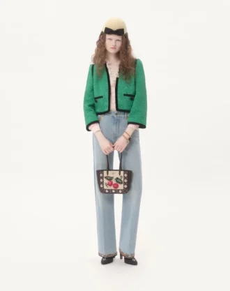 Valentino Garavani Nellcôte Mini-Einkaufstasche mit Stickerei