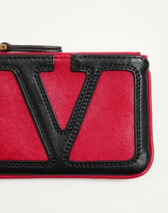 Valentino Garavani Viva Superstar Schlüsselanhänger aus Nappaleder