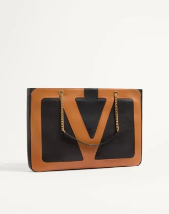 Valentino Garavani Viva Superstar Shopper aus Nappaleder