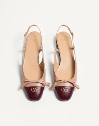 Valet Du Roi Kid Slingback Ballerina 25 mm