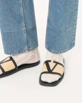 Viva Superstar Slide Sandal aus Nappaleder