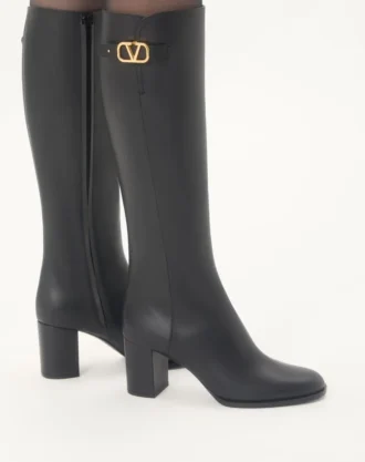 Vlogo Signature Kalbslederstiefel 70 mm